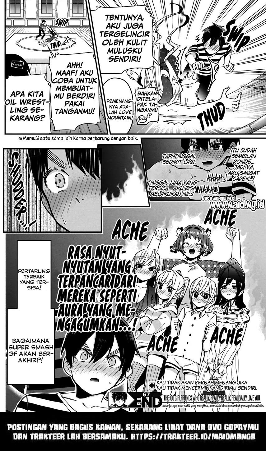 Kimi no Koto ga Dai Dai Dai Dai Daisuki na 100-ri no Kanojo chapter 67